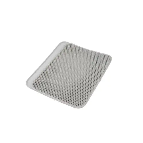 Smart Self-Cleaning Cat Litter Box – White + Dark Walnut (Product Code: W1264P164364)