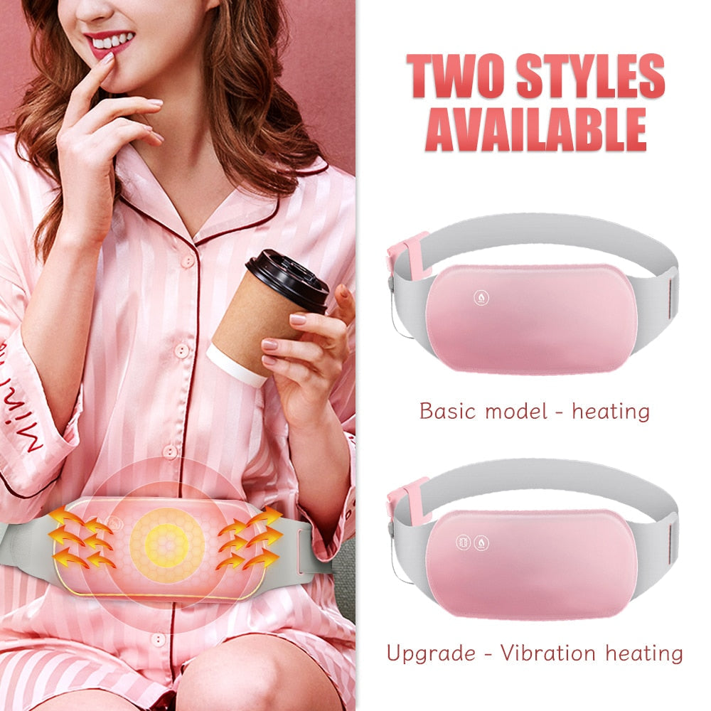 Menstrual Heating Pad – Electric Heated Waist Belt for Cramp Relief