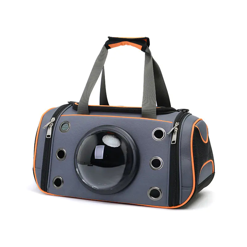 Foldable Pet Space Bag – Lightweight Travel Carrier with Space Capsule Design