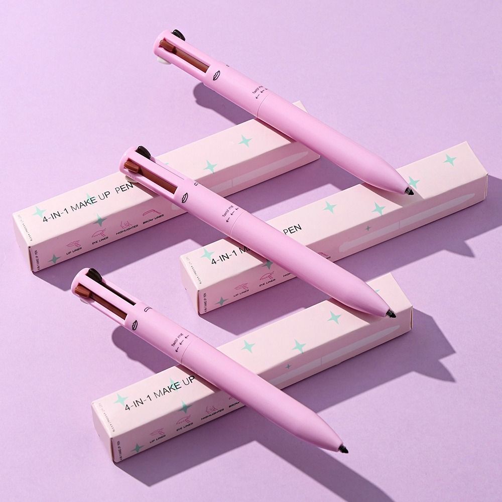 GlamPen 4-in-1 Makeup Tool – Eyeliner, Eyebrow Pencil, Lip Liner & Highlighter in One