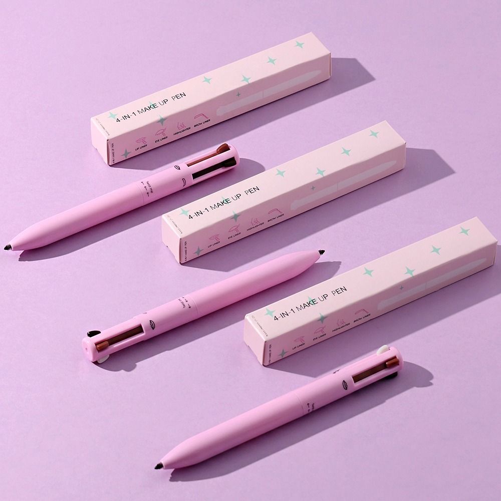 GlamPen 4-in-1 Makeup Tool – Eyeliner, Eyebrow Pencil, Lip Liner & Highlighter in One