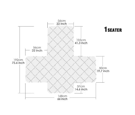 Waterproof Anti-Slip Sofa Cover – Scratch-Resistant and Easy to Clean