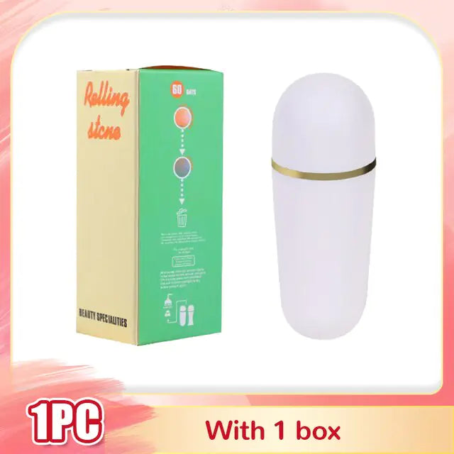 Volcanic Face Oil Absorption Roller – Natural Matte Finish, Anytime, Anywhere