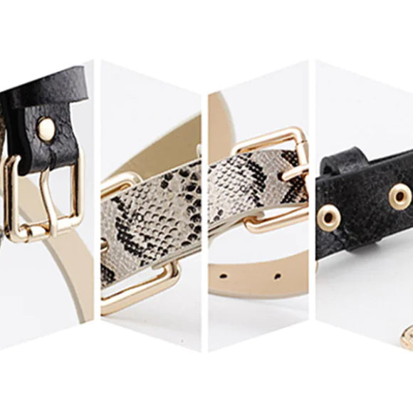 Liz Belt – Soft Touch Vegan Leather with Adjustable Buckle (40.5" Length, Classic Colors: Tan, Black, Beige, Brown)