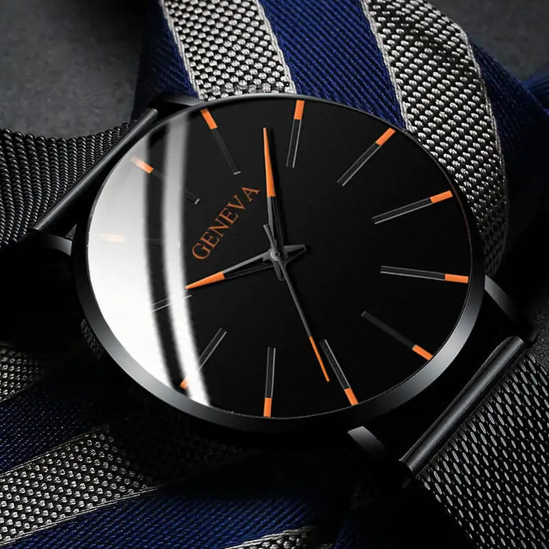 Elevate Your Style with a Minimalist Stainless Steel Watch