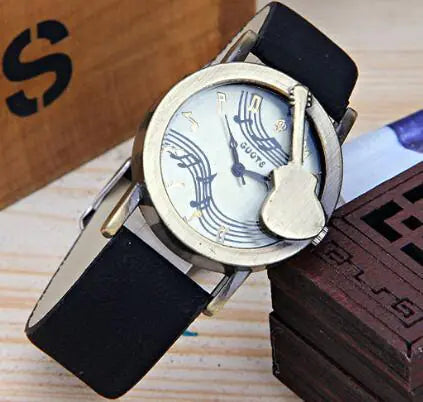 Guitar Music Casual Watch