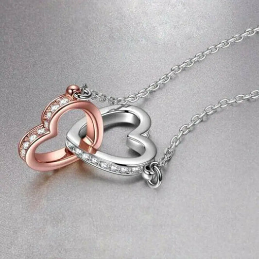 Heart Pendant Necklaces for Women by Moonfit