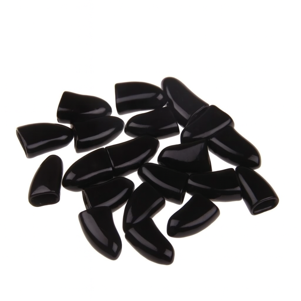 20-Piece Pet Nail Covers Set with Adhesive – Protective, Stylish & Comfortable for Cats and Dogs