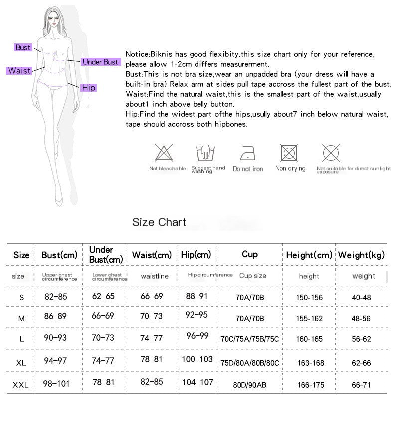 Vibrant Nylon Bikini – Lightweight, Stylish Swimwear for Bold Summer Looks (Sizes S–XL)