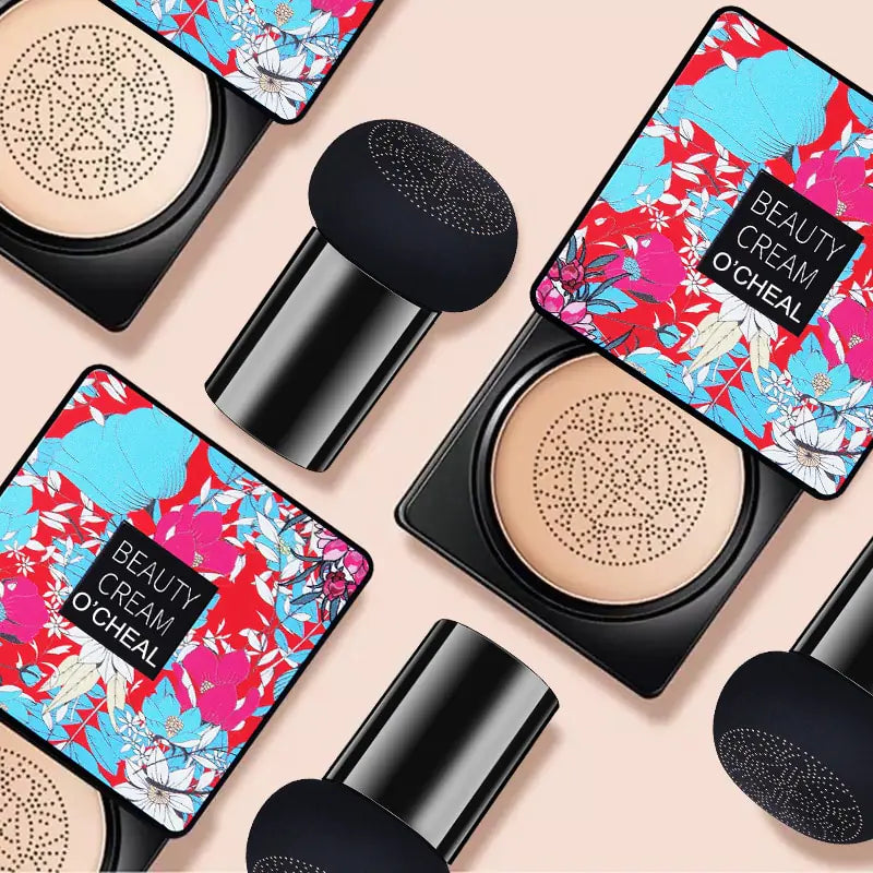 Mushroom Head Air Cushion BB Cream Foundation – Lightweight, Flawless, and Effortless Coverage