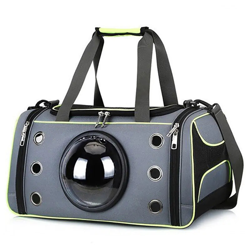 Foldable Pet Space Bag – Lightweight Travel Carrier with Space Capsule Design