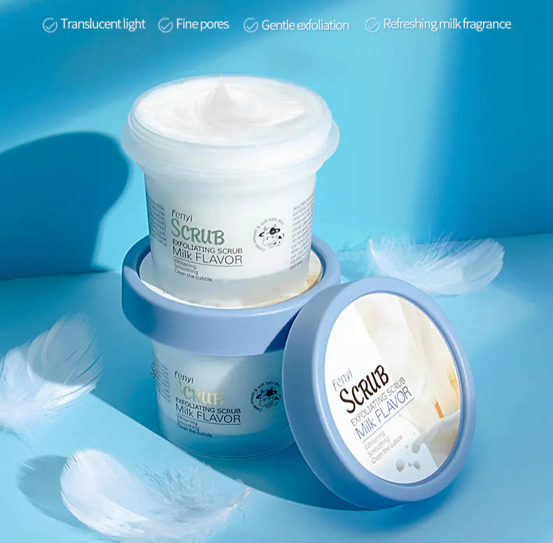 Exfoliating Scrub – Milk Flavor (Gentle Exfoliation, Whitening & Smoothing) – 126.4g