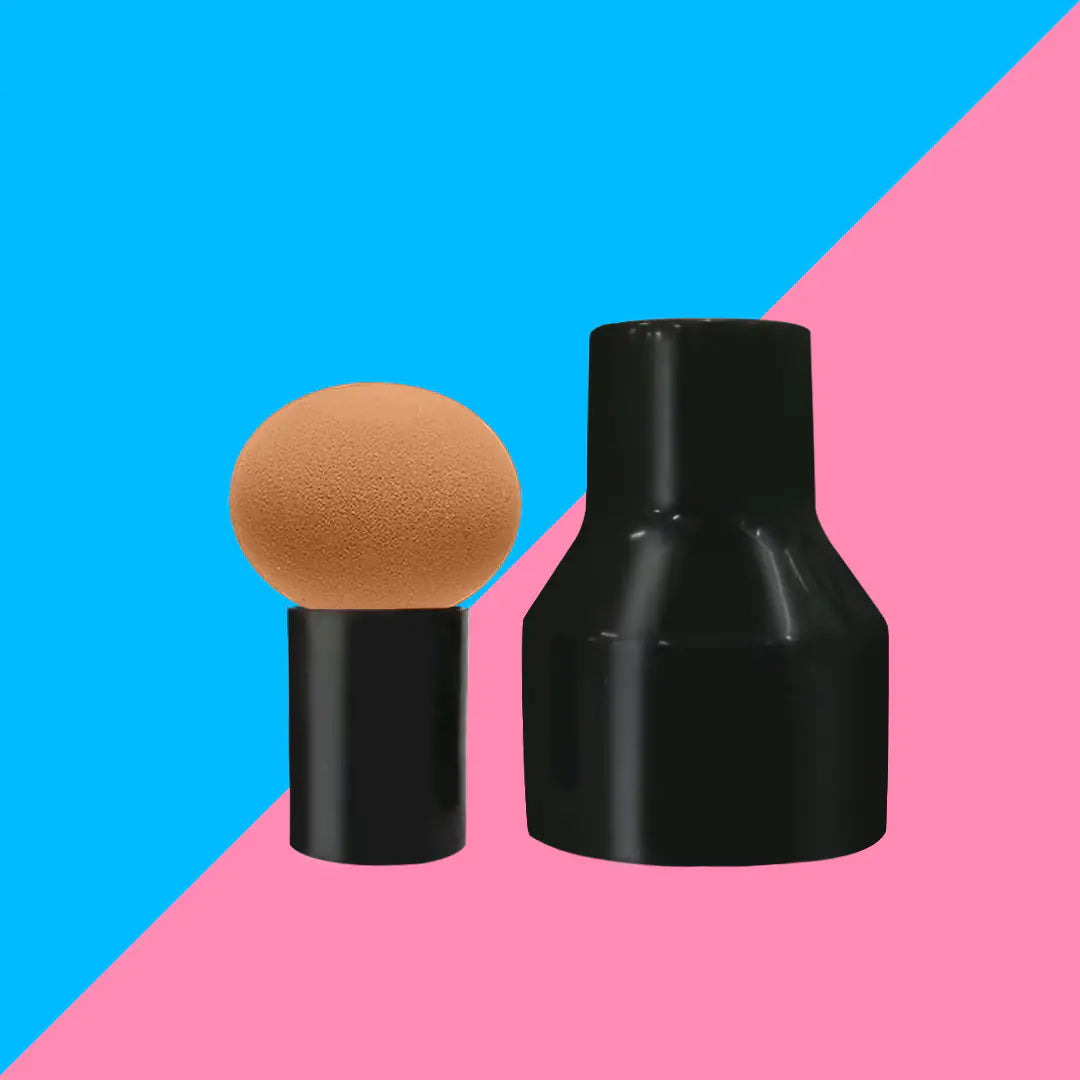Mushroom Head Powder Puff Set – Flawless BB Cream & Blush Application Tool