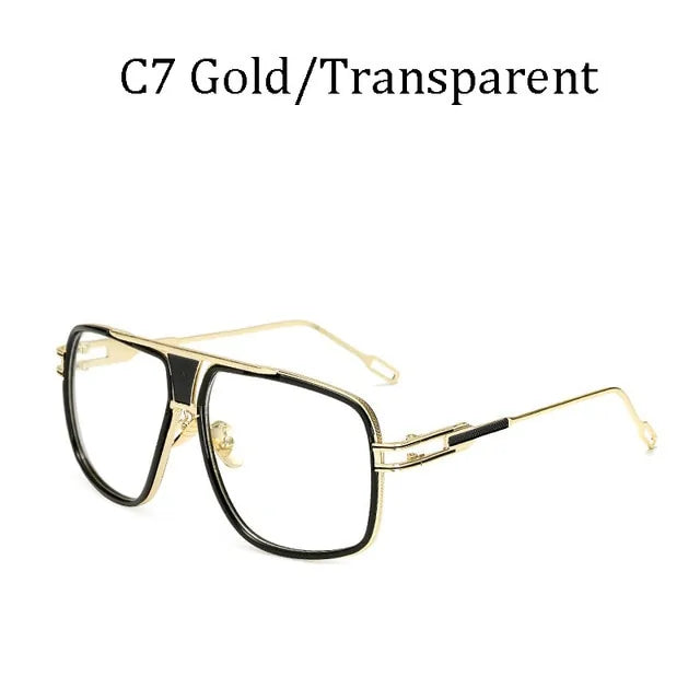 Step Up Your Style Game with Classic Oversized Men’s Sunglasses