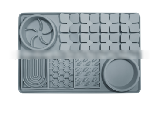 4-in-1 Slow Food Mat for Dogs & Cats – Engaging, Healthy Mealtime Solution