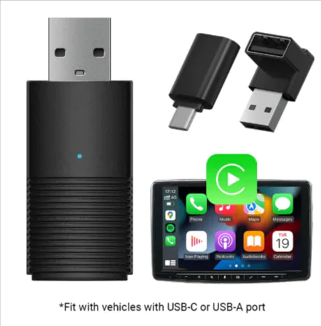 Car Wired to Wireless CarPlay for Iphone & Android – Seamless Plug-and-Play Connectivity