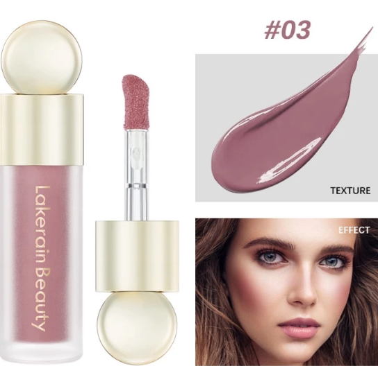 5-Color Dewy Finish Blush – Long-Lasting Radiance with Buildable Glow