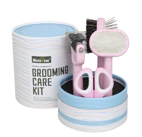 Pet Grooming Care Kit – 5-in-1 Beauty Comb Set with Nail Clippers & Detangling Tools (Cats & Dogs)