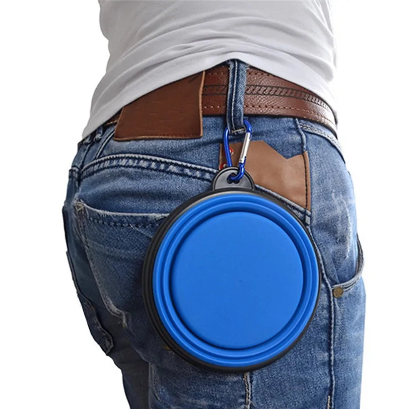 Collapsible Pet Feeding Bowl – Compact, Durable, and Perfect for Travel