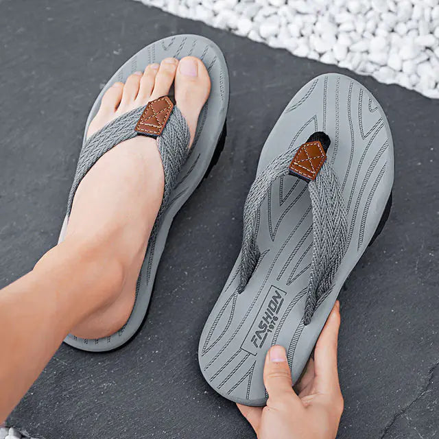 Men’s Mesh Flip-Flops – Breathable, Lightweight, and Built for Summer Comfort