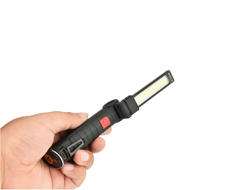 COB Folding Work Light – Rechargeable Magnetic Emergency Lamp (2 Sizes Available)