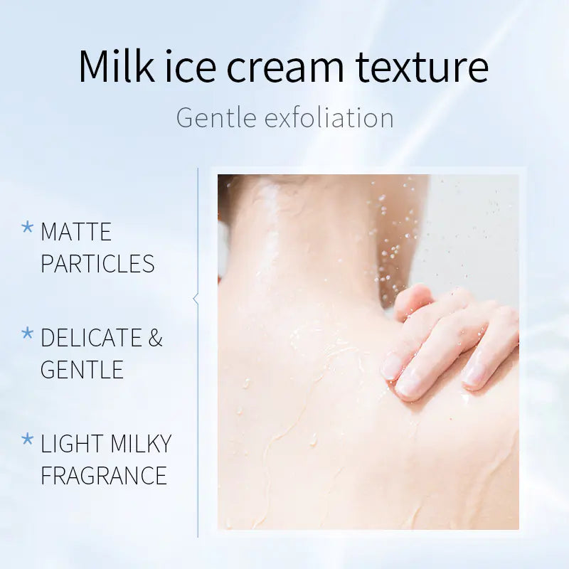 Exfoliating Scrub – Milk Flavor (Gentle Exfoliation, Whitening & Smoothing) – 126.4g