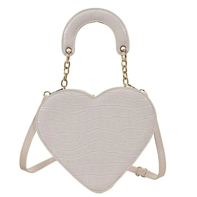 Heart Shaped Design Purse – Whimsical Compact Handbag with Playful Charm