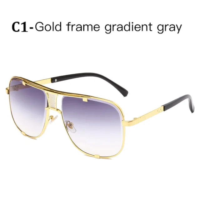 Step Up Your Style Game with Classic Oversized Men’s Sunglasses