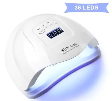 120W High Power Nail Light Therapy Baking Light – Fast-Curing UV/LED Lamp for Gel Nails