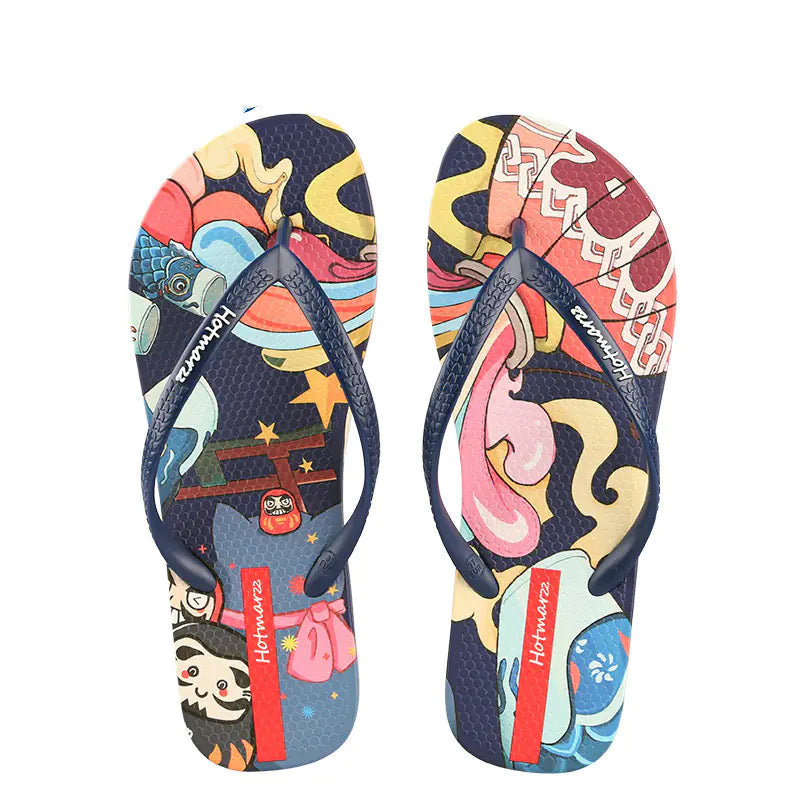 Black Horse Flip Flops – Stylish, Waterproof, and Perfect for Summer Comfort