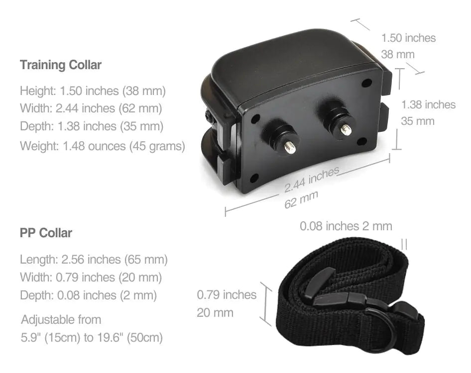Dog Training Collar – Durable ABS Build, and Advanced Behavior Control