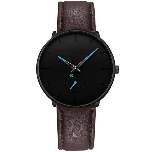 Leather Band or Stainless Mesh Watch: Sleek Sophistication for the Modern Man