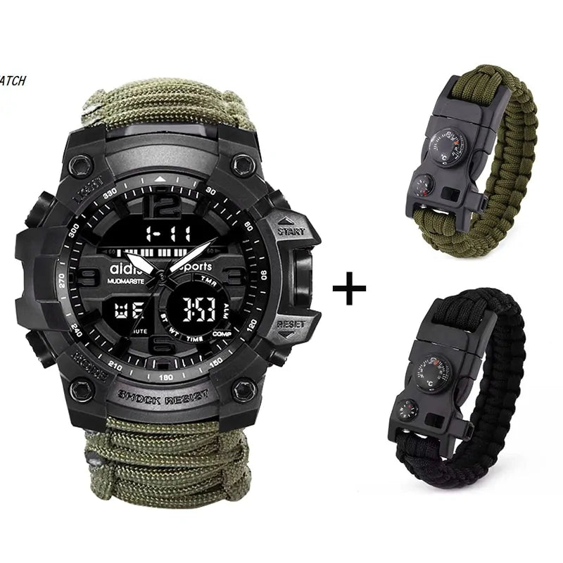 LED Military Sports Watch: Conquer the Outdoors with Precision
