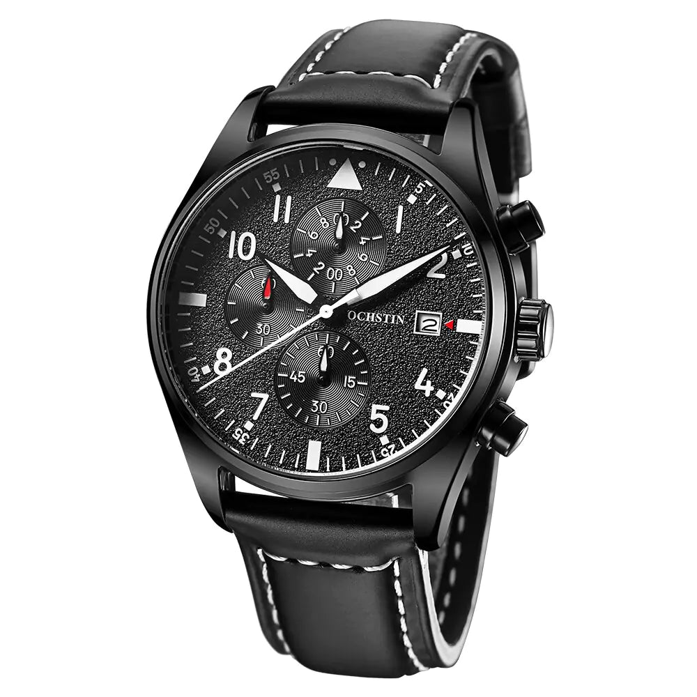 OCHSTIN Men's Quartz Chronograph Watch: Precision Meets Adventure