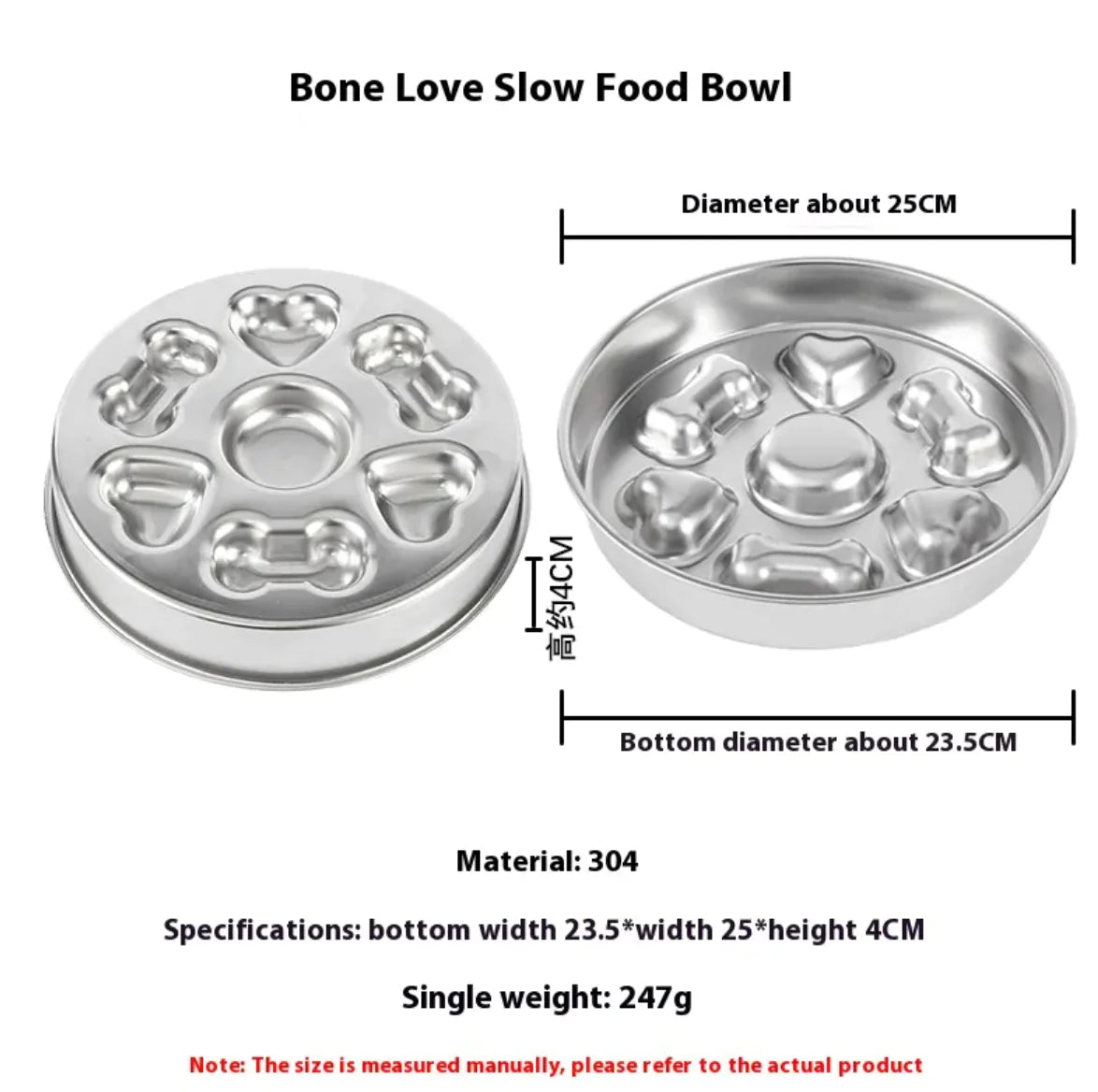 Stainless Steel Slow Feeding Pet Bowl Collection – Anti-Choke Design for Safe, Healthy Eating