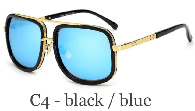 Step Up Your Style Game with Classic Oversized Men’s Sunglasses