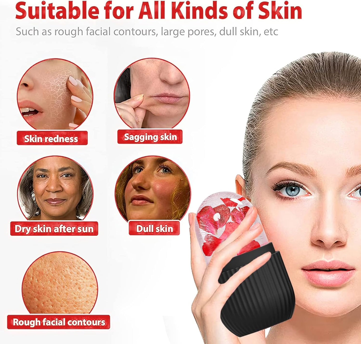 Ice Face Roller/Massager