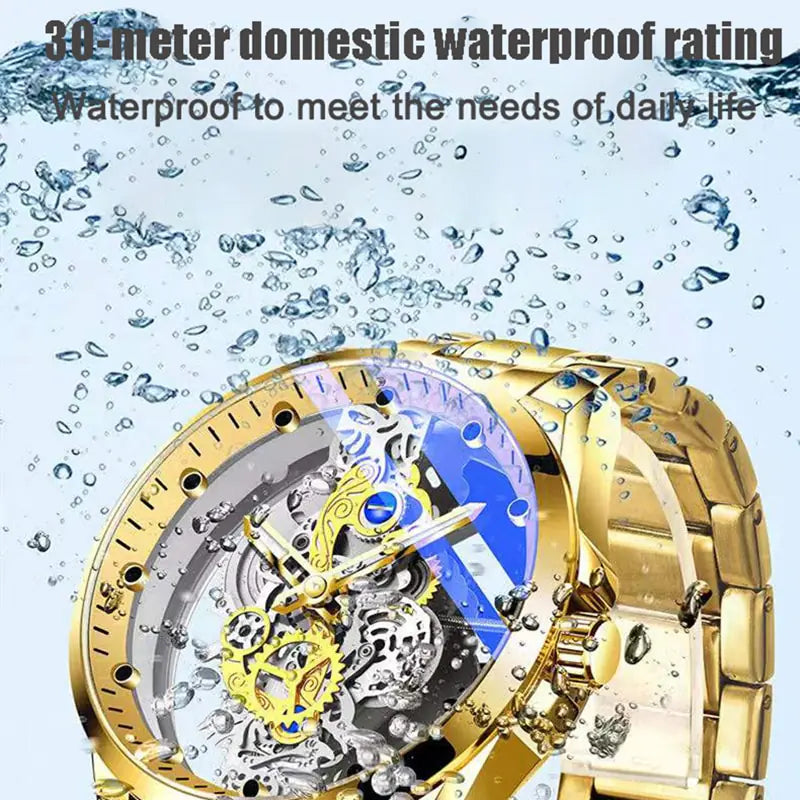 Embrace Timeless Style with the Skeleton Vintage Men's Watch