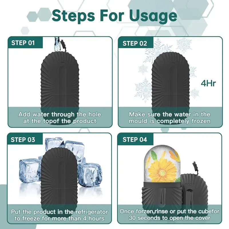 Ice Face Roller – Refresh, Depuff, and Glow Naturally