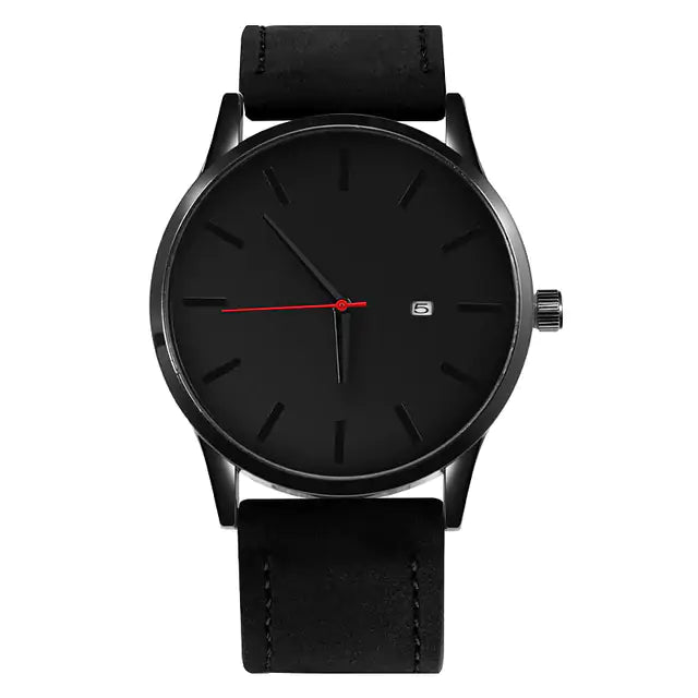 The Leather Quartz Watch: Timeless Elegance Meets Everyday Functionality