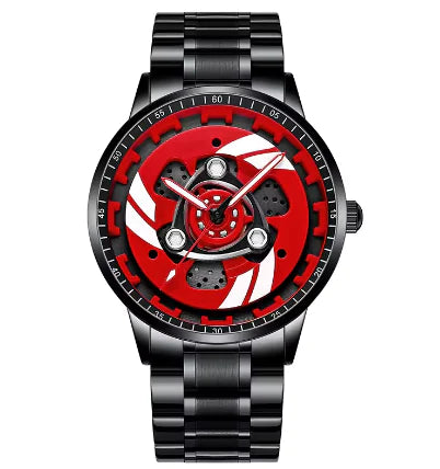 3D Spinning Motorcycle Engine Watch – For the Bold and Adventurous