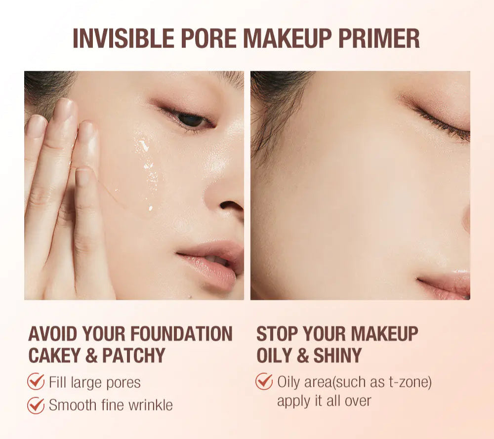 Invisible Pore Skin Perfecting Primer – Long-Lasting, Oil-Control Formula for Flawless Makeup (30ml)