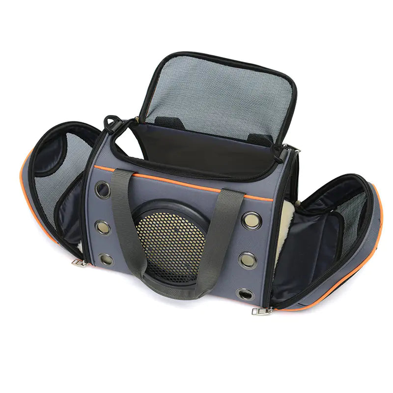 Foldable Pet Space Bag – Lightweight Travel Carrier with Space Capsule Design