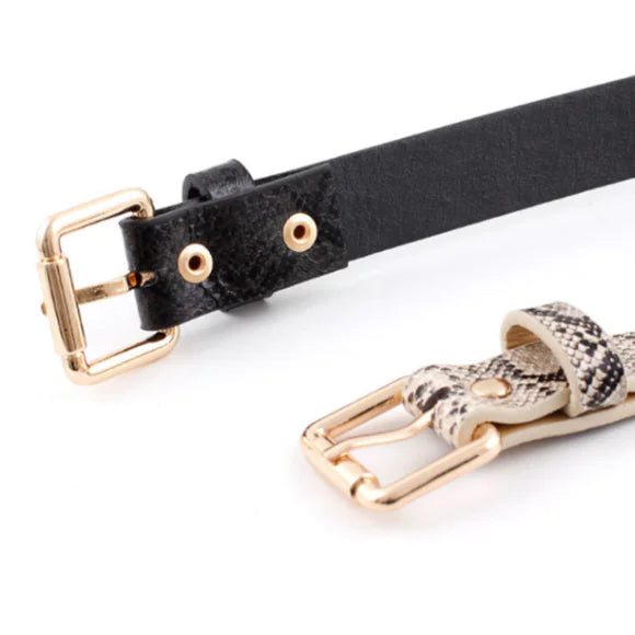 Liz Belt – Soft Touch Vegan Leather with Adjustable Buckle (40.5" Length, Classic Colors: Tan, Black, Beige, Brown)