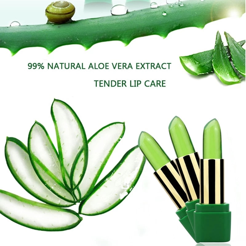 Aloe Vera Moisturizing Lip Balm – Long-Lasting, Waterproof