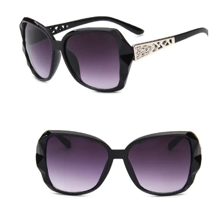 Retro Oversized Women's Sunglasses 5101 – Vintage Chic with UV Protection (Multiple Colors)