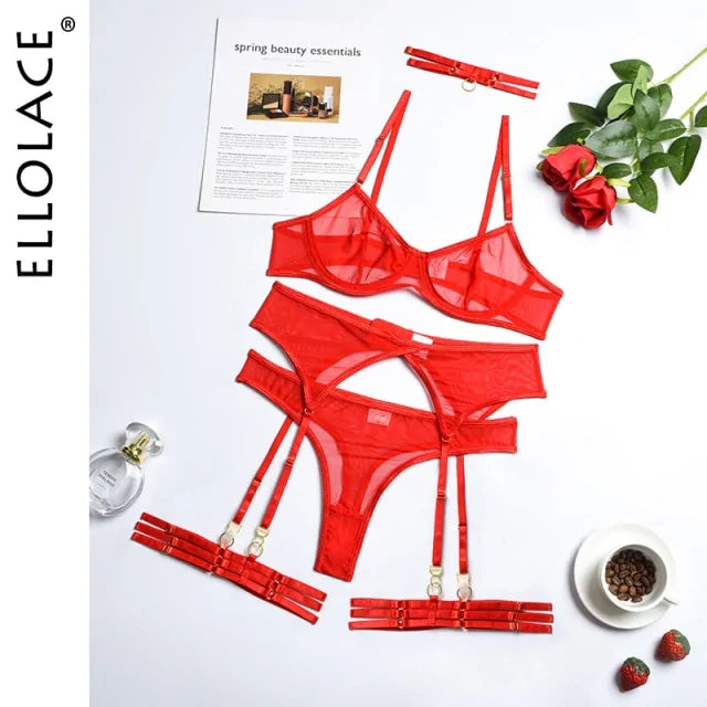 Ignite Your Passion with Seductive Elegance Lingerie Set