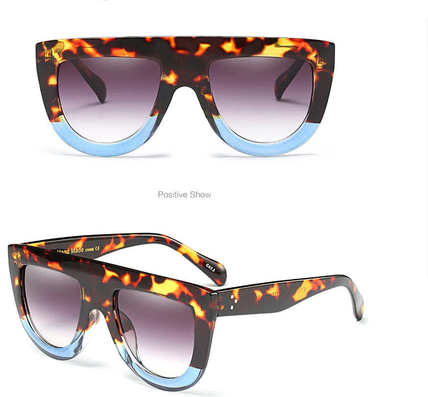 Bold oversized Sunglasses with Rivets – Bold UV400 Shades for Everyday Edge (8 Styles)