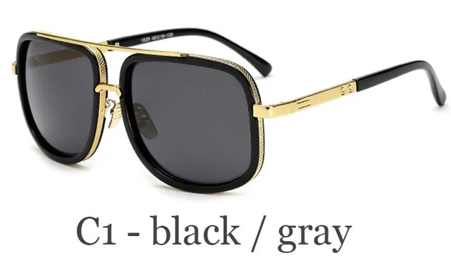 Step Up Your Style Game with Classic Oversized Men’s Sunglasses