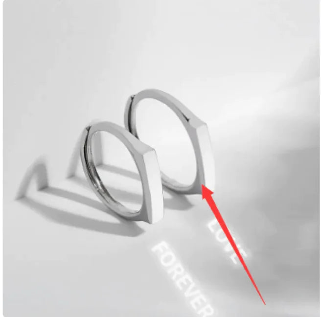 S925 Sterling Silver Hidden Heart Ring: A Unique Expression of Love